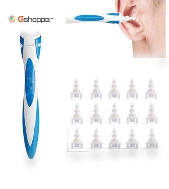 Ear Suction Cleaner with 15 Replacements — Ear Cleaners by Smart Swab