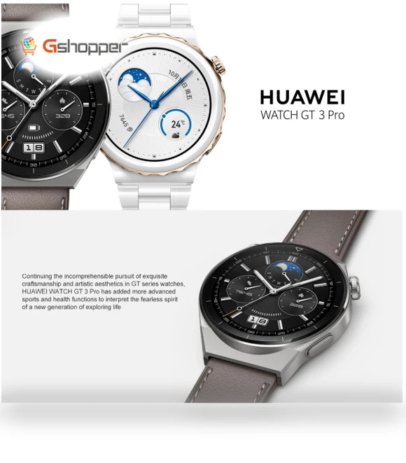 GT 3 Pro Smart Watch — Smartwatches and Fitness Trackers by Huawei