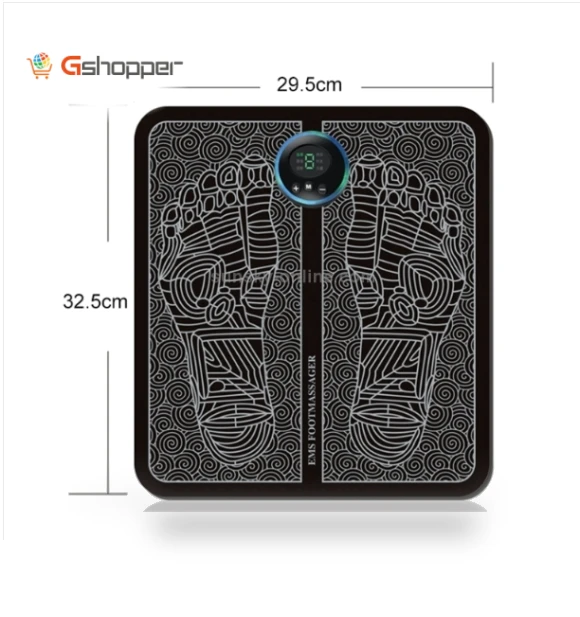 Intelligent Foot Massage Pad with EMS Microcurrent — Massage Devices