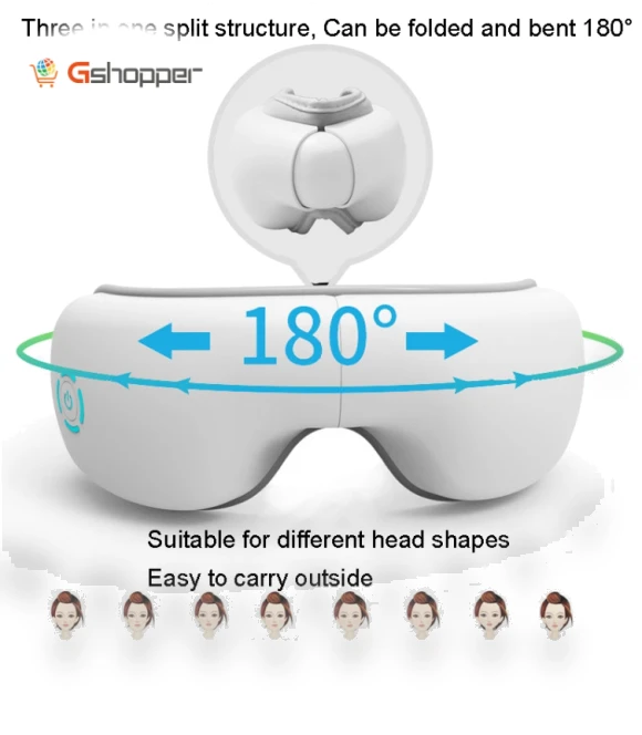 Intelligent Wireless Eye Massager — Massage Devices