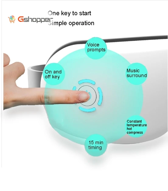 Intelligent Wireless Eye Massager — Massage Devices