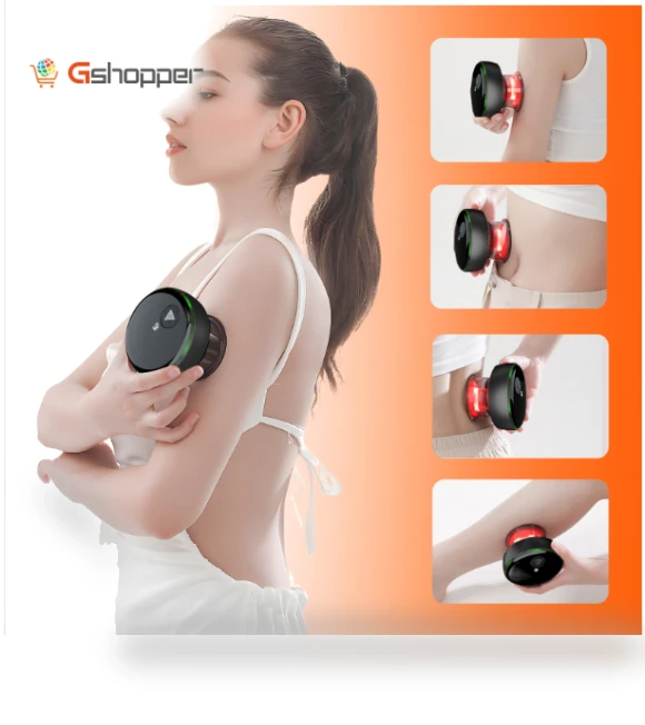 Smart Cupping Device with Breathing Light — Massage Devices