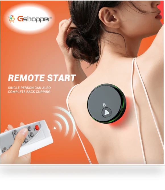 Smart Cupping Device with Breathing Light — Massage Devices