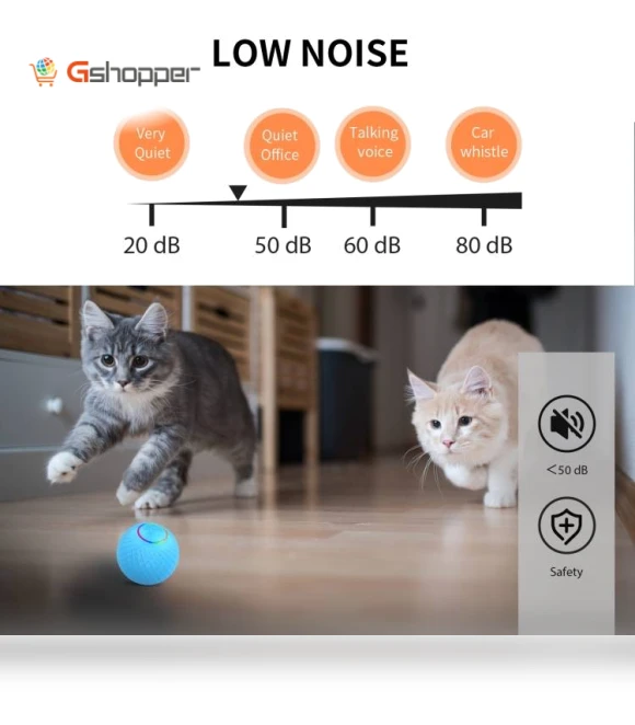 Smart Pet Cat Toy Ball Luminous Yo-Yo Remote Control — Cat Playthings, C2