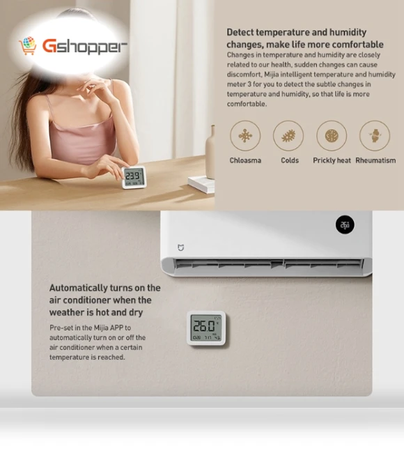 Smart Thermometer 3 — Thermostats by Xiaomi