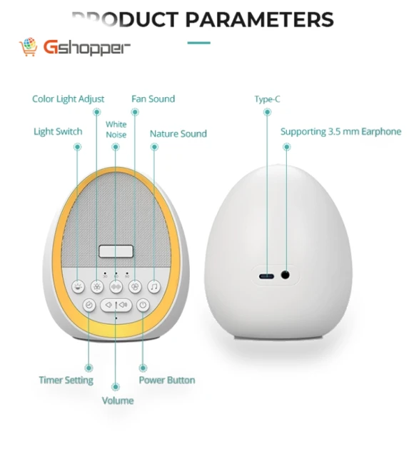 White Noise Baby Sleep Aid Device — Beds by HiFiD