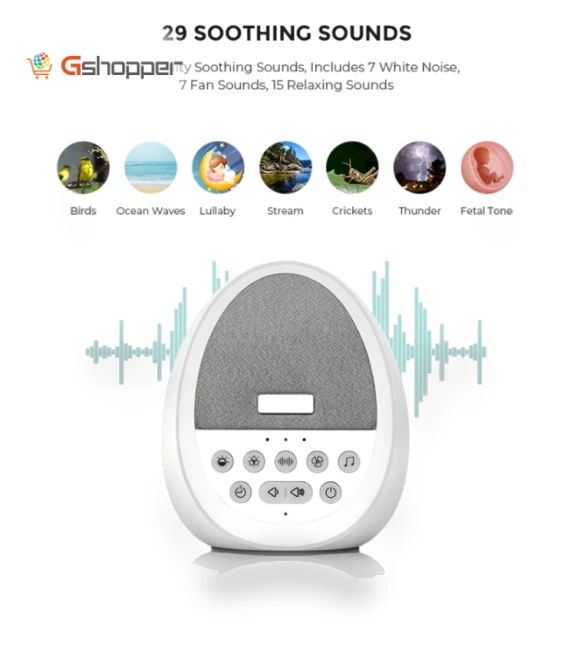 White Noise Baby Sleep Aid Device — Beds by HiFiD