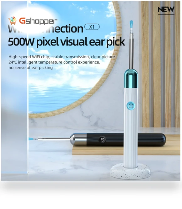 WiFi Intelligent Visual Ear Spoon — Ear Cleaners by X1