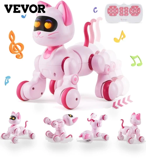 RC Robot Cat Interactive Toy — Entertainment Robots by VEVOR