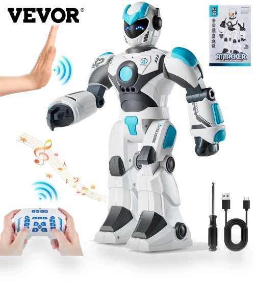 RC Robot Toy with Voice Control and Programming — Entertainment Robots by VEVOR