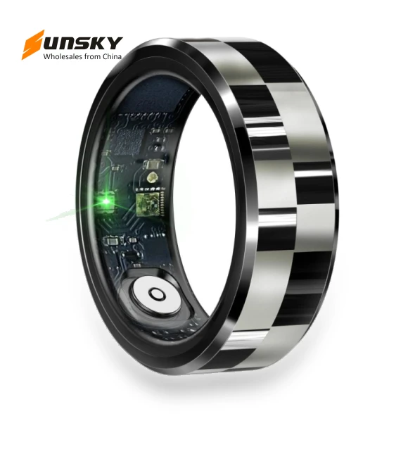 Smart Ring with Health Monitoring & Gesture Control (Size 11) — Smartwatches and Fitness Trackers