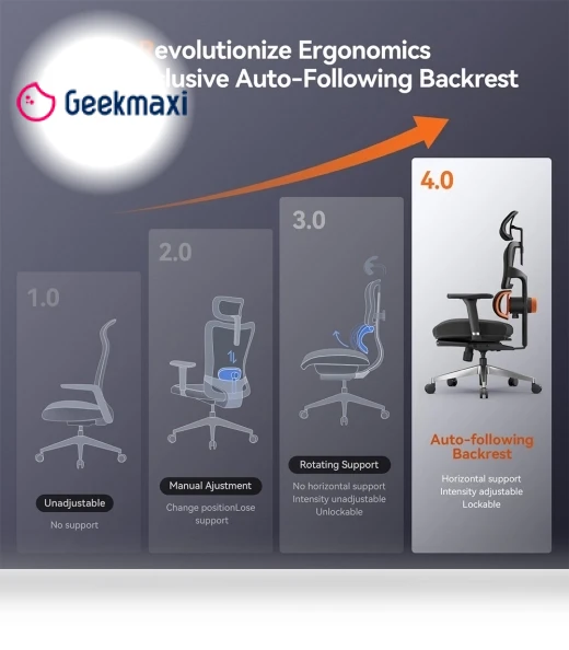 Ergonomic Office Chair with Lumbar Support — Chairs by NEWTRAL