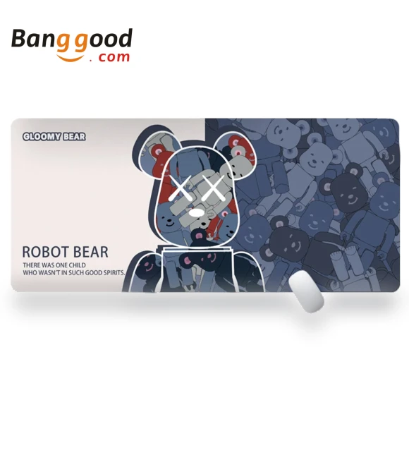 Extra Large Gaming Mouse Pad Robot Bear Design — Accessories by Bearbrick