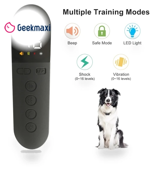 Intelligent Dog Training Device with Two-Color Light — Trackers