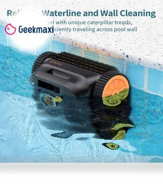 Nebula Cordless Robotic Pool Cleaner — Cleaning by CoasTeering