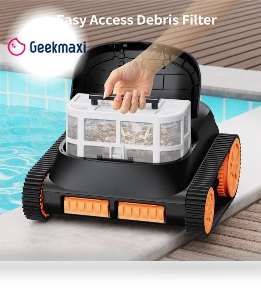 Nebula Cordless Robotic Pool Cleaner — Cleaning by CoasTeering