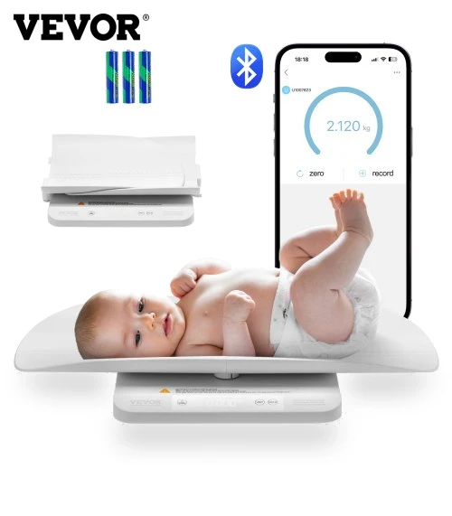 Smart Bluetooth Digital Baby Scale with Hold Function — Scales by VEVOR