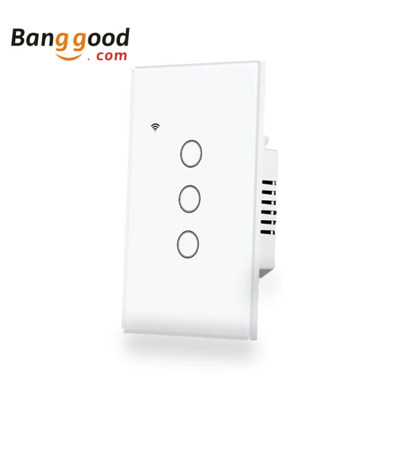 Smart WiFi Light Switch Touch Panel 1/2/3/4 Gang — Automation Devices by MoesHouse