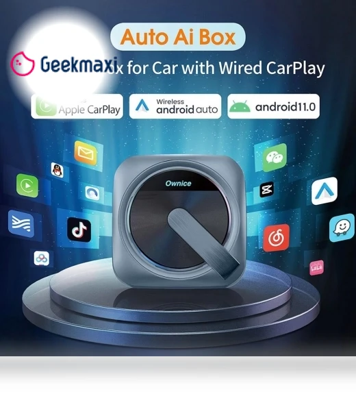 Wireless Android Auto AI Box — CarPlay Adapters by Ownice