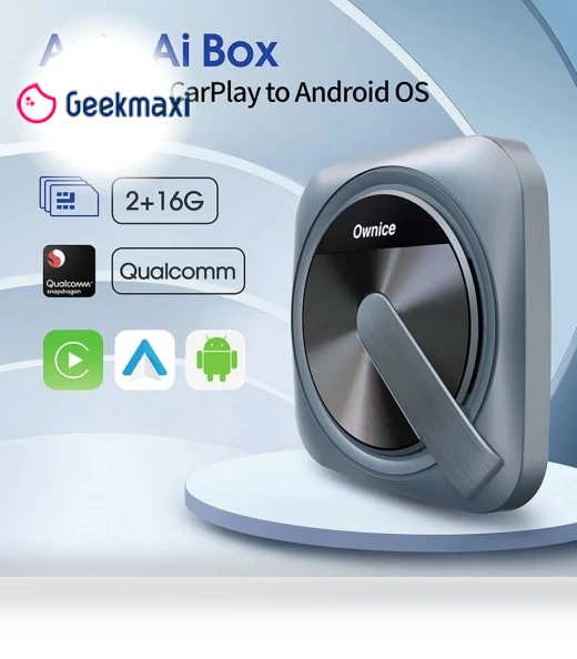 Wireless Android Auto AI Box — CarPlay Adapters by Ownice