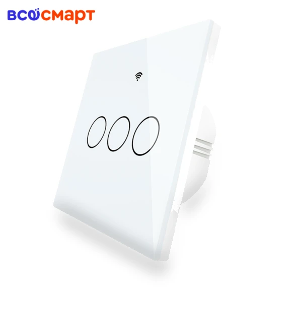 3-Button Smart Switch Sensor without Grounding — Automation Devices by MOES