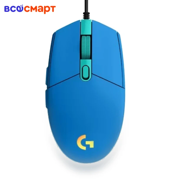 G102 Lightsync Gaming Mouse Blue — Accessories by Logitech