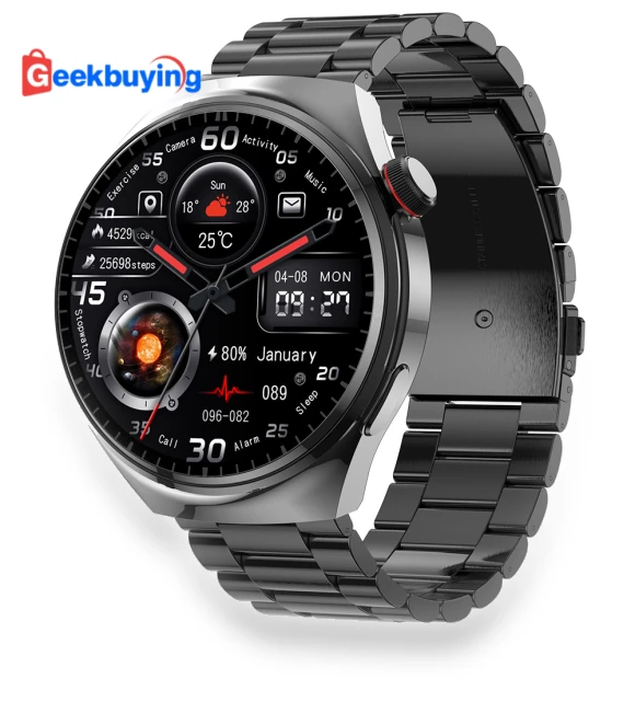 1.6-inch IPS HD Smartwatch with Bluetooth Calling — Smartwatches and Fitness Trackers by LEMFO