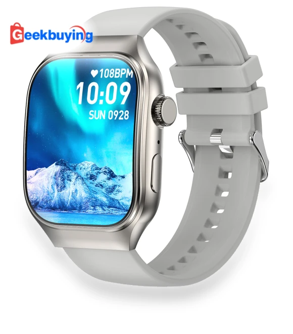 2.01" Curved Touch Screen Smartwatch with Bluetooth Calling — Smartwatches and Fitness Trackers