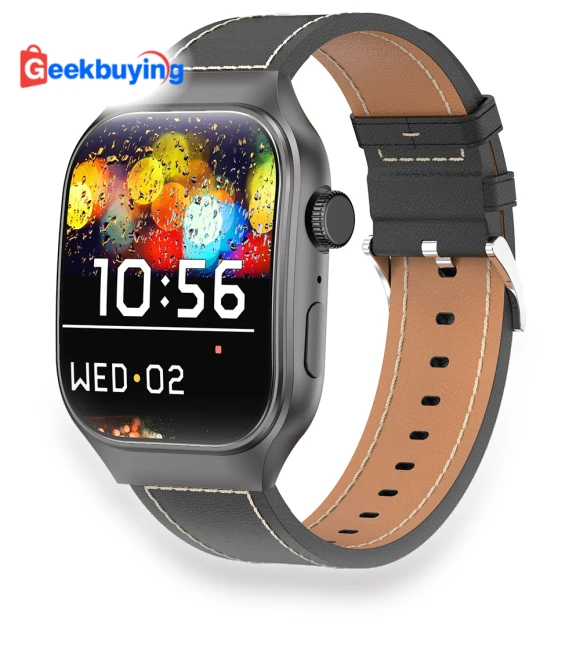 2.01-inch Curved Full Touch Screen Smartwatch with Bluetooth Calling — Smartwatches and Fitness Trackers