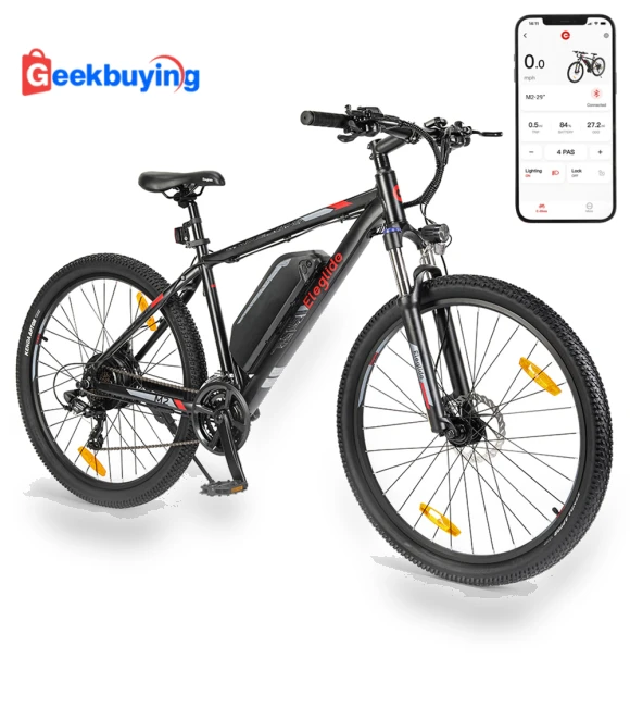 29" Electric Mountain Bike with 125km Range — Bikes by Eleglide