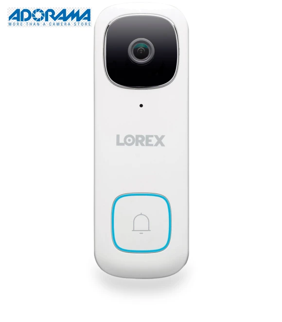 2K QHD Wired Video Doorbell with Person Detection — Doorbells by Lorex