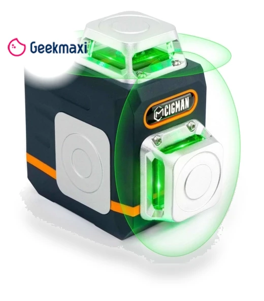 2x360° Cross Line Laser Level with Remote Control — 3D Printing Tools by CIGMAN