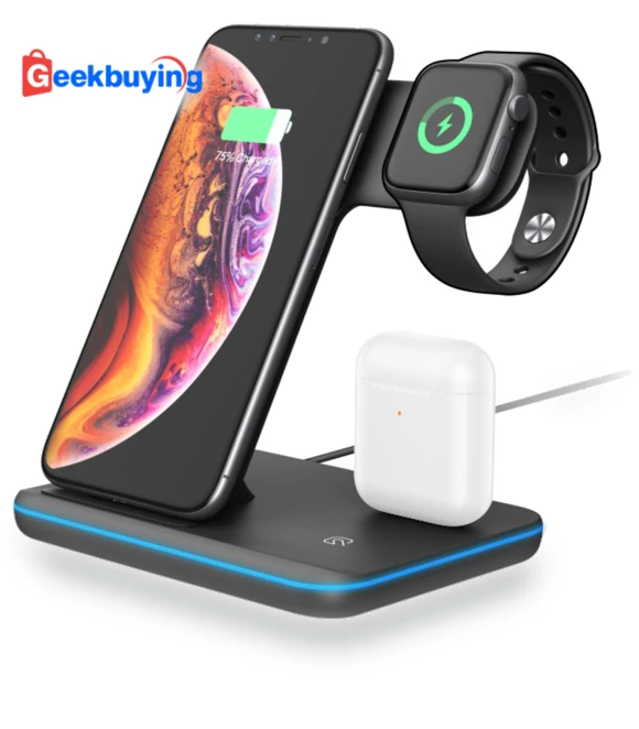 3-in-1 Wireless Charging Station — Chargers by Z5