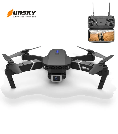 4K Dual Camera Mini Foldable RC Quadcopter Drone — Robots and Drones