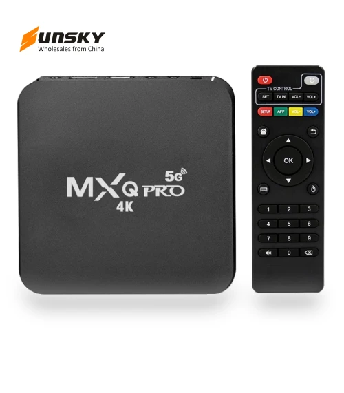 4K Media TV Box with Remote Control — Automation by MXQ