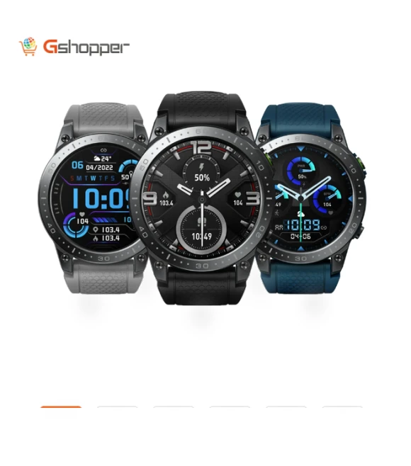 Ares 3 Pro Smartwatch with AMOLED Display — Smartwatches and Fitness Trackers by Zeblaze