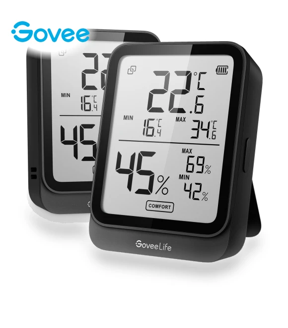 Bluetooth Hygrometer Thermometer - 2 Pack — Thermostats by GoveeLife