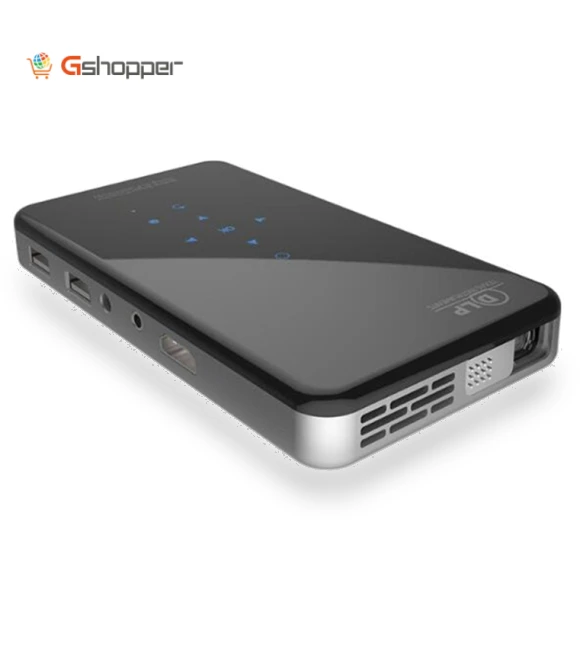 DLP Smart Mini Projector 1GB RAM + 8GB Storage — Projectors