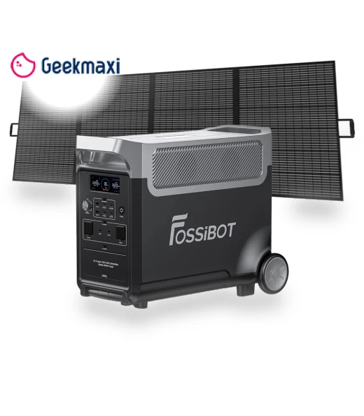 F3600 Pro Portable Power Station + 420W Solar Panel — Portable Power Stations by FOSSiBOT