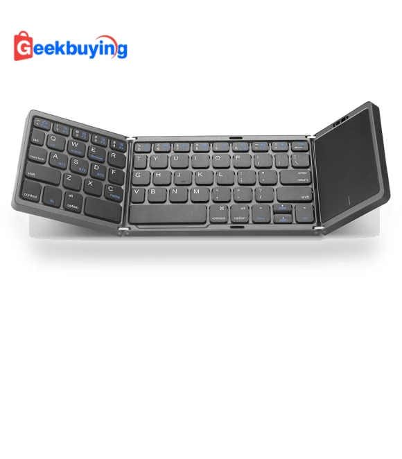 Foldable Bluetooth Keyboard with Touchpad — Accessories