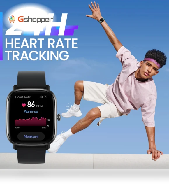 GTS 2 mini Smartwatch with Sports Modes — Smartwatches and Fitness Trackers by Amazfit