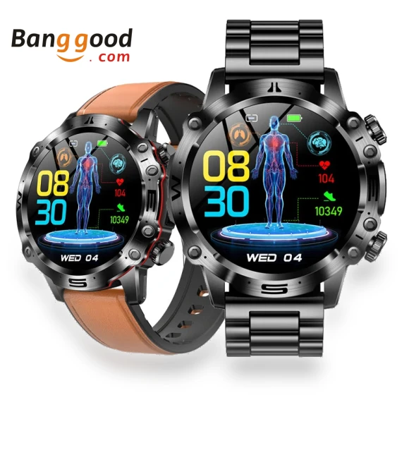 Health & Fitness Smartwatch with ECG & Body Metrics — Smartwatches and Fitness Trackers