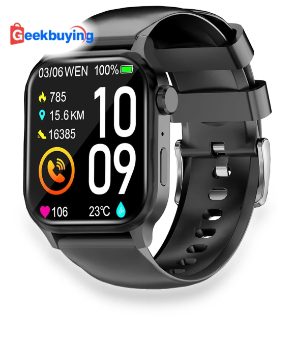 Health Tracker Smartwatch with Bluetooth Calls — Smartwatches and Fitness Trackers by Senbono