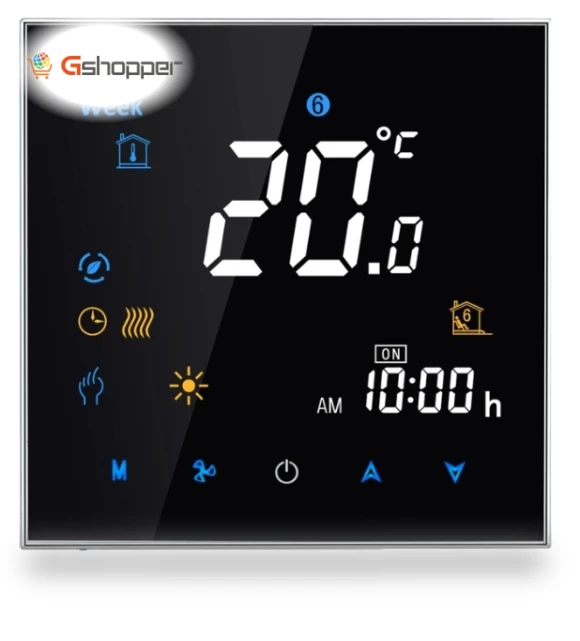 LCD Digital Heating Room Thermostat with Sensor — Thermostats