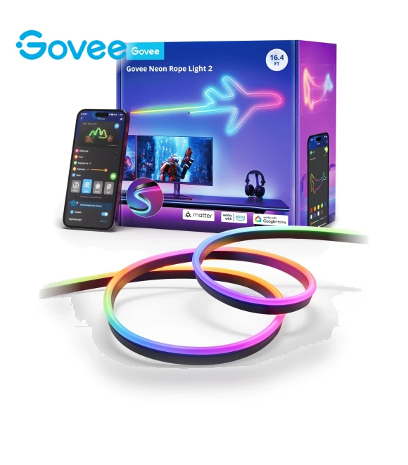 Neon Rope Light 2 — Smart TV Light Bars by Govee