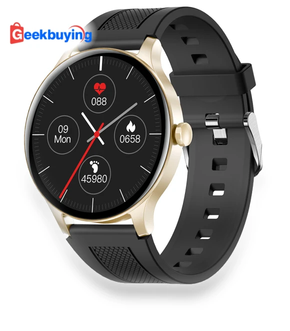 NY20 Round Smartwatch with Full Touch Screen — Smartwatches and Fitness Trackers by Senbono