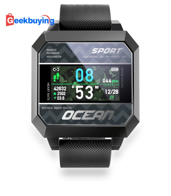 Ocean 2 Fitness Smartwatch — Smartwatches and Fitness Trackers by LOKMAT