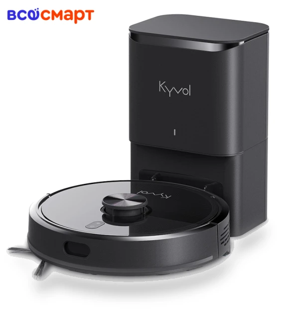 S32 Robot Vacuum Cleaner Black — Cleaning by Kyvol