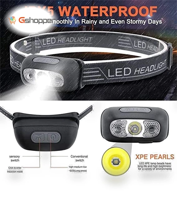 Sensor Headlight with LED — Headlamps