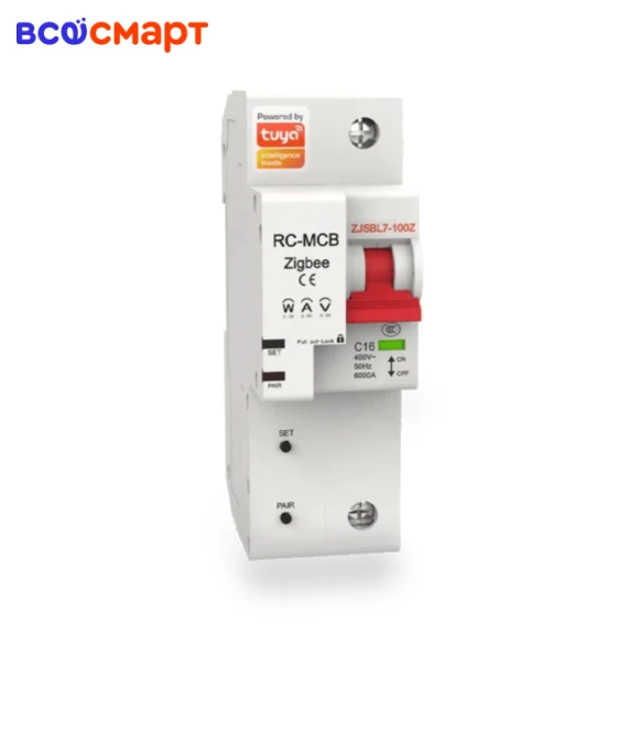 Smart Circuit Breaker 1P 10A — Automation Devices by MOES